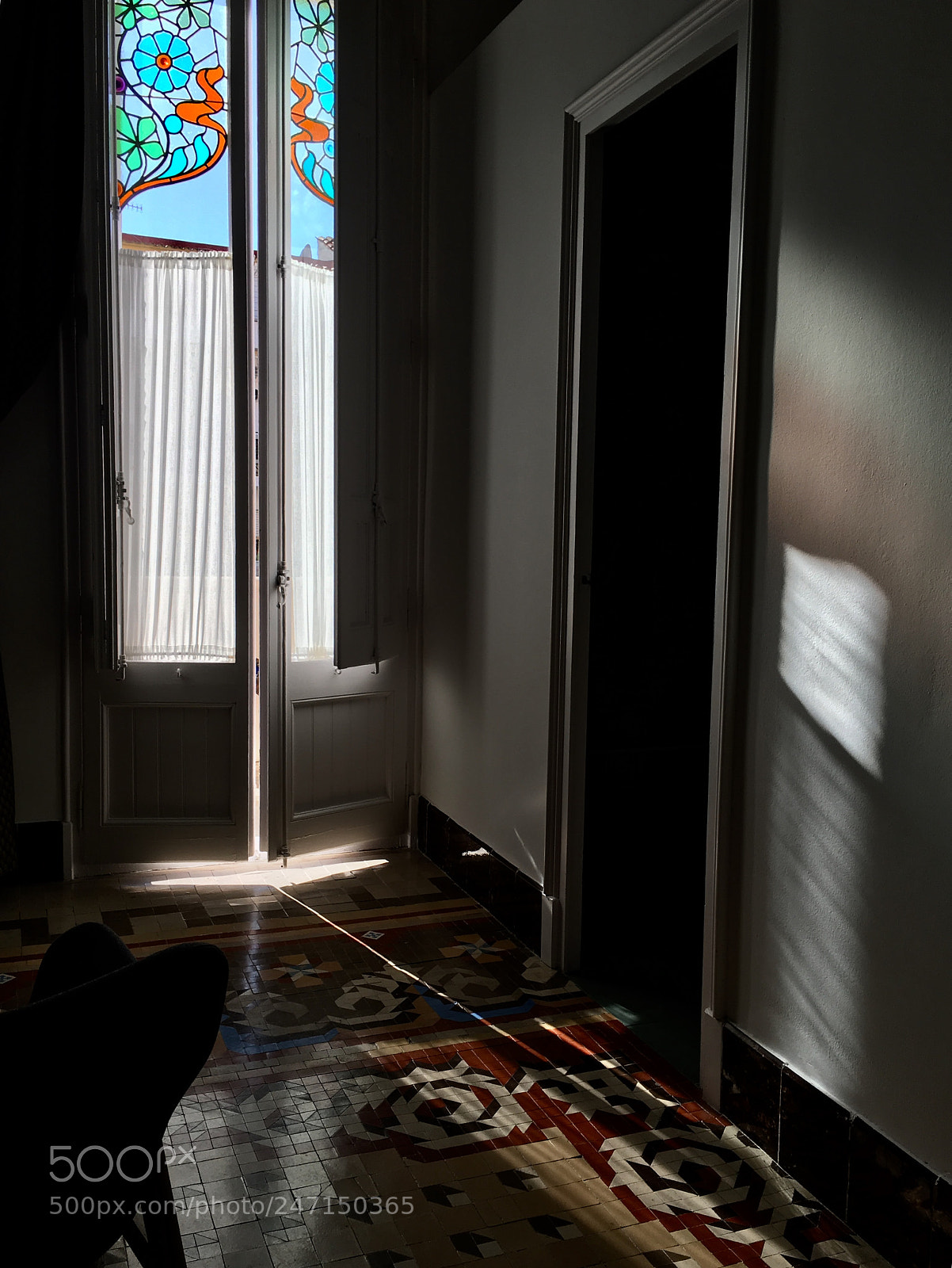 Apple iPhone 6s sample photo. Stained glass window photography