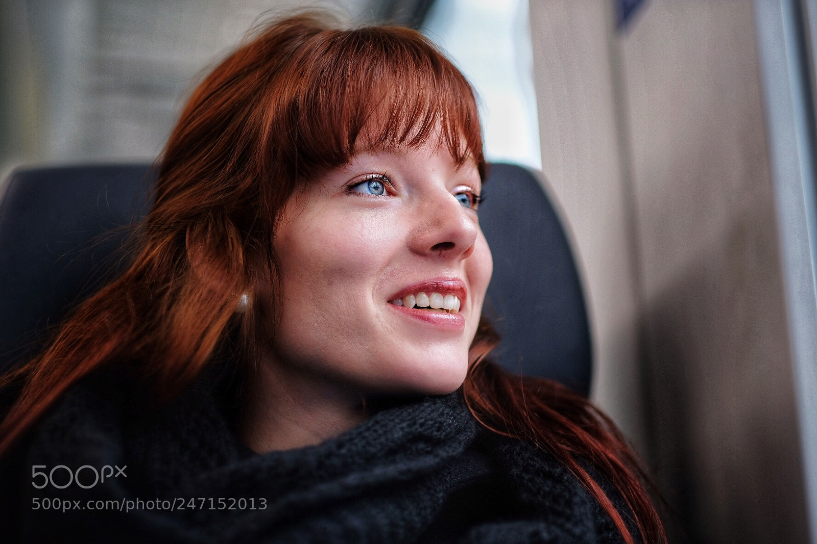 Fujifilm X-T2 sample photo. Girl on a train 3/3 photography