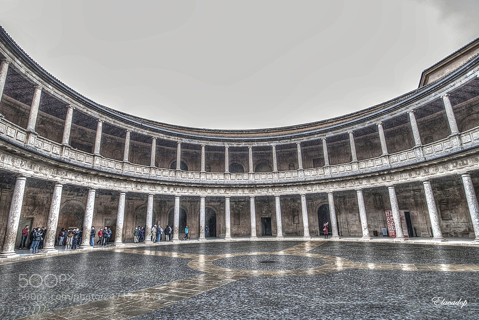 Nikon D3000 sample photo. Palacio de carlos v photography