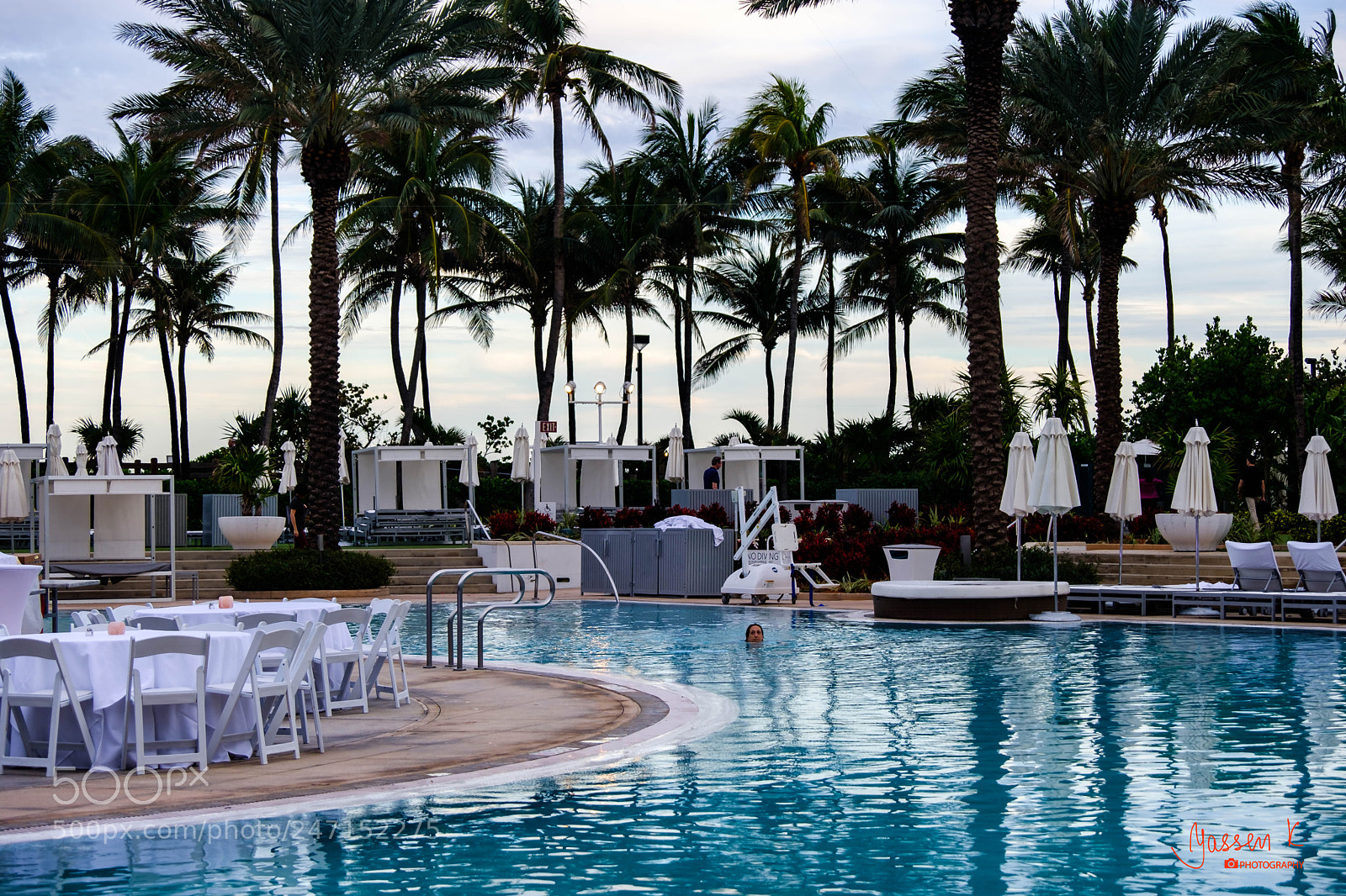 Fujifilm X-T2 sample photo. By the pool photography