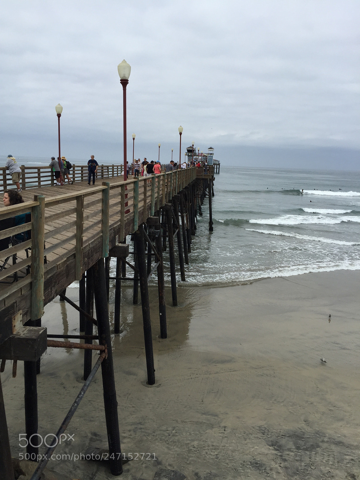 Apple iPhone 6 sample photo. Pier photography