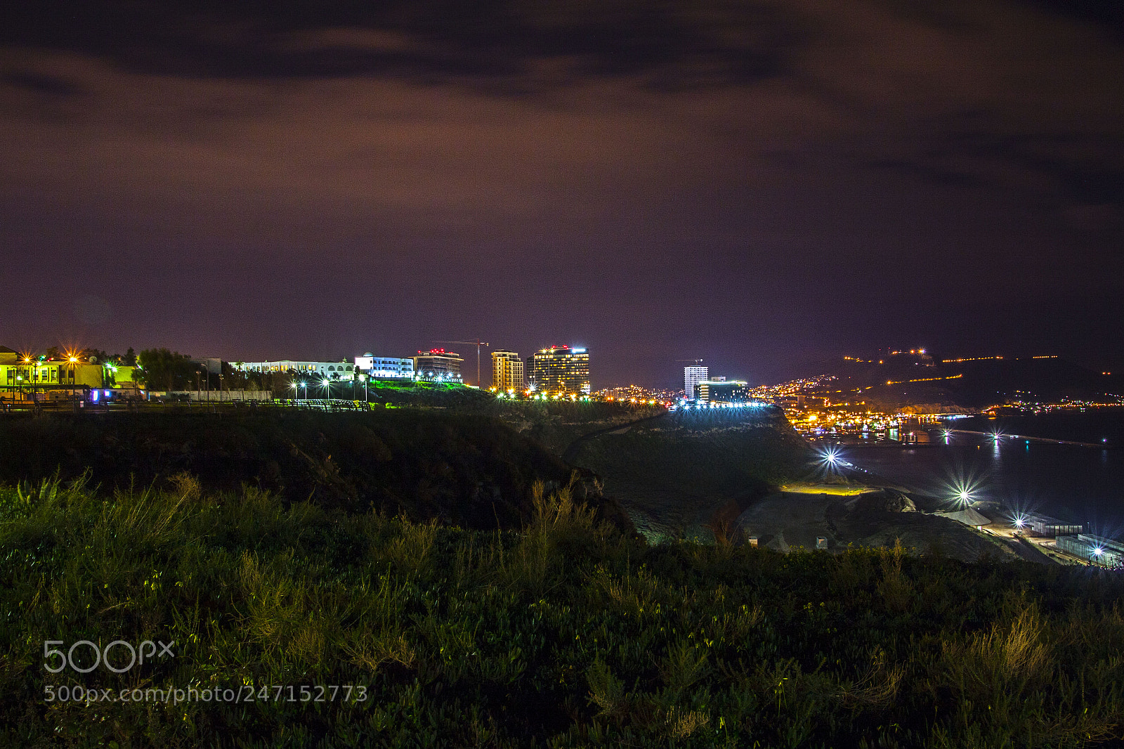 Canon EOS 50D sample photo. Oran night view photography
