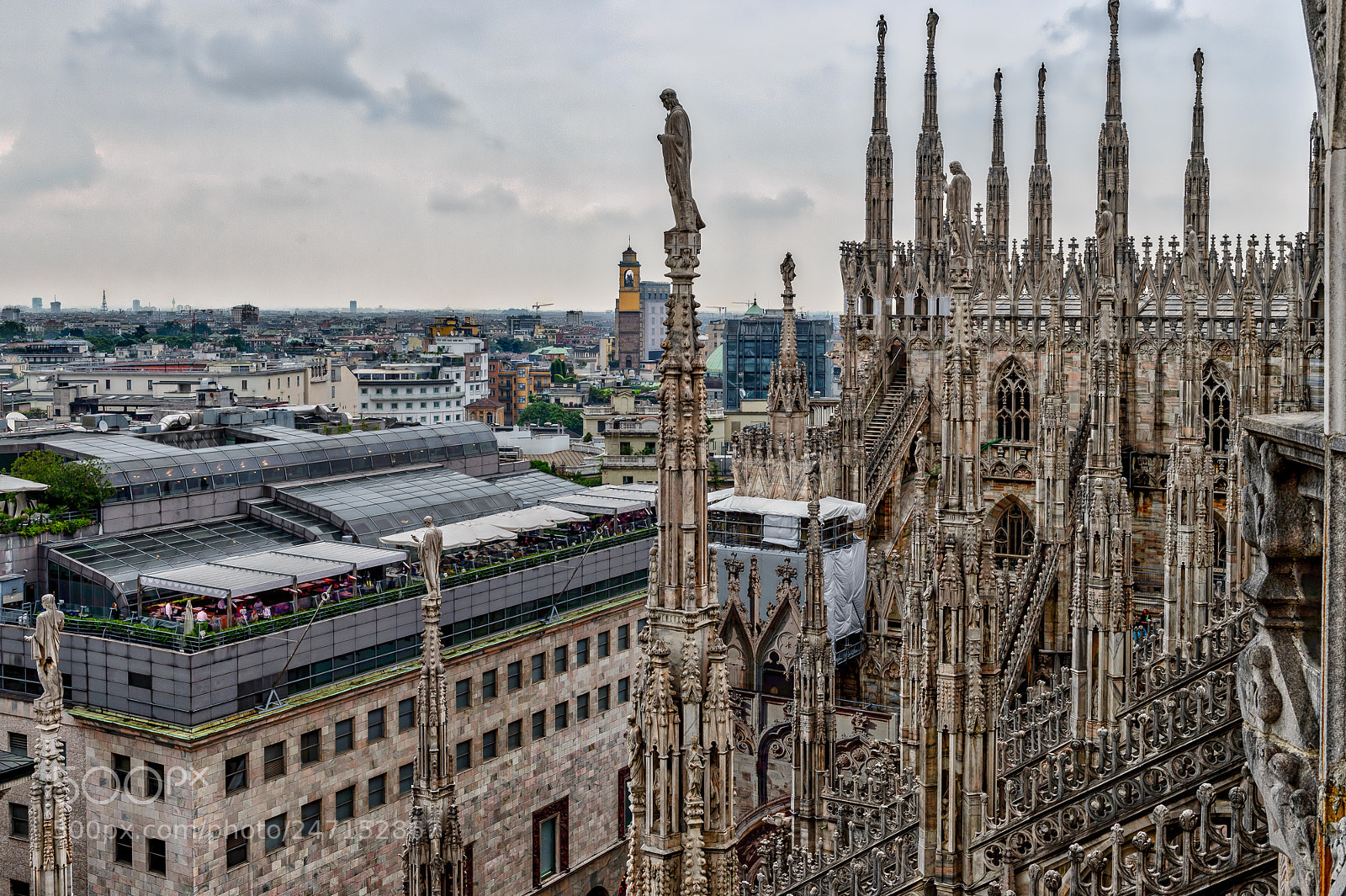 Nikon D4S sample photo. Roof work duomo milano ! photography