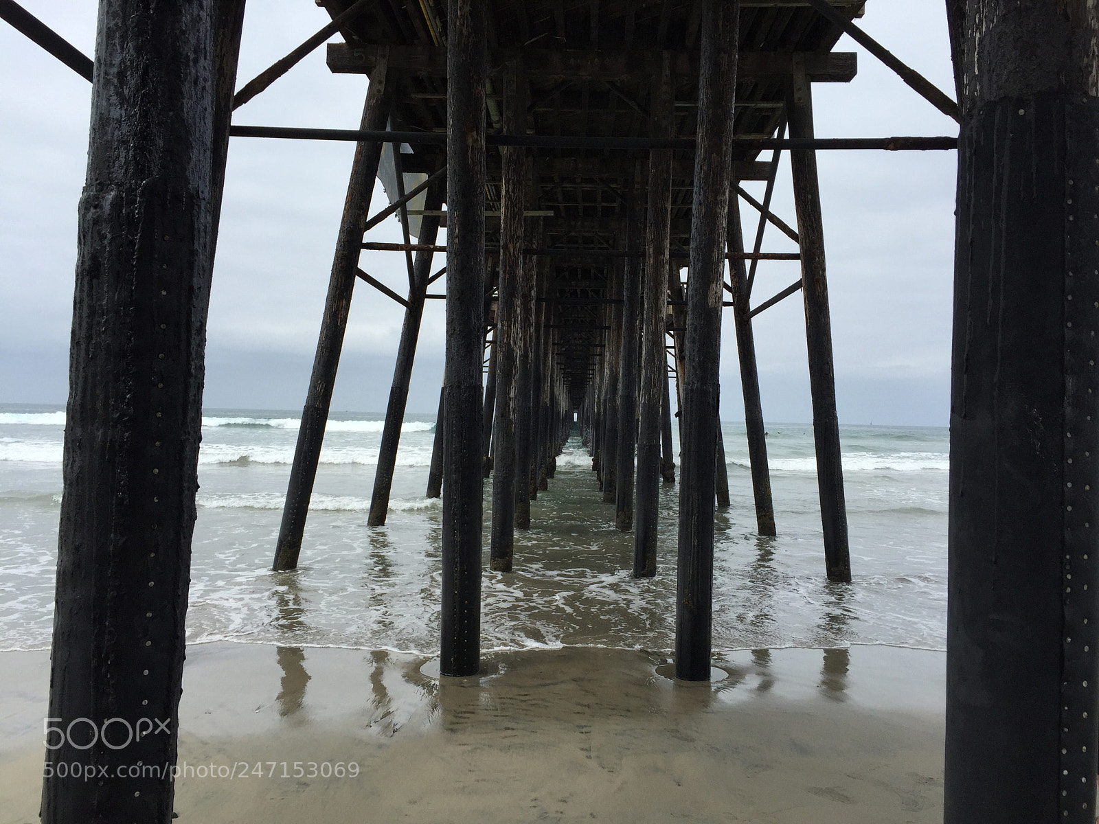 Apple iPhone 6 sample photo. Pier photography