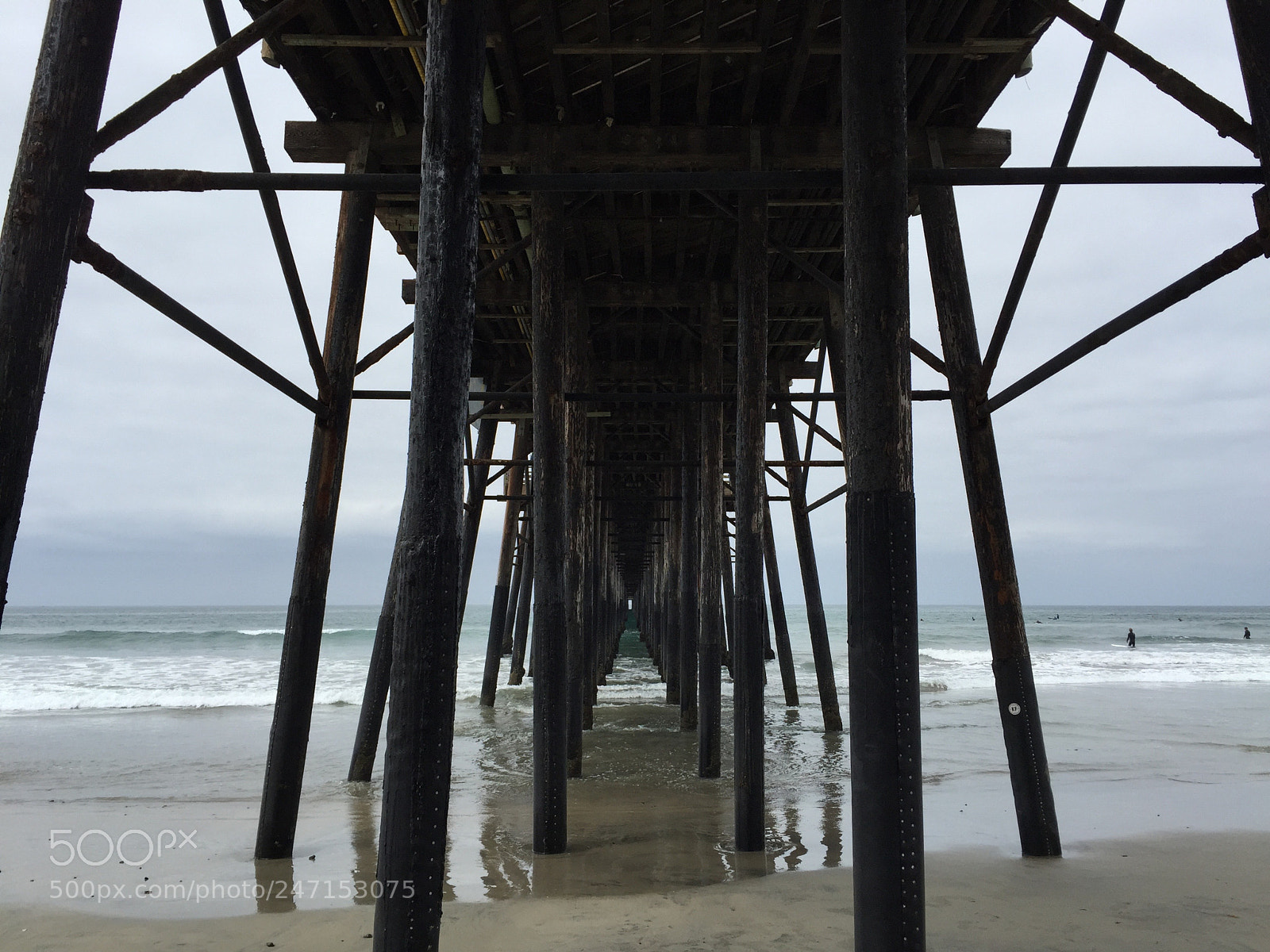 Apple iPhone 6 sample photo. Pier photography