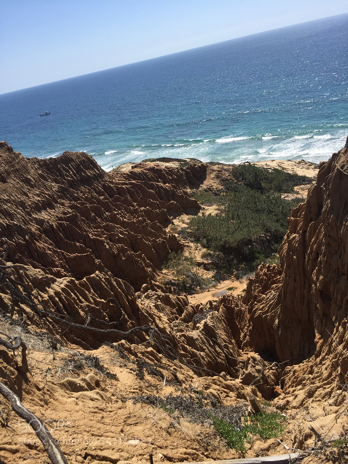 Apple iPhone 6 sample photo. California shoreline photography