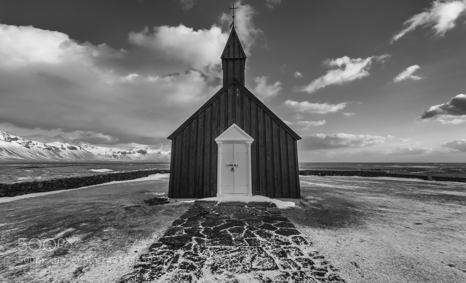 Nikon D5 sample photo. Búðakirkja photography