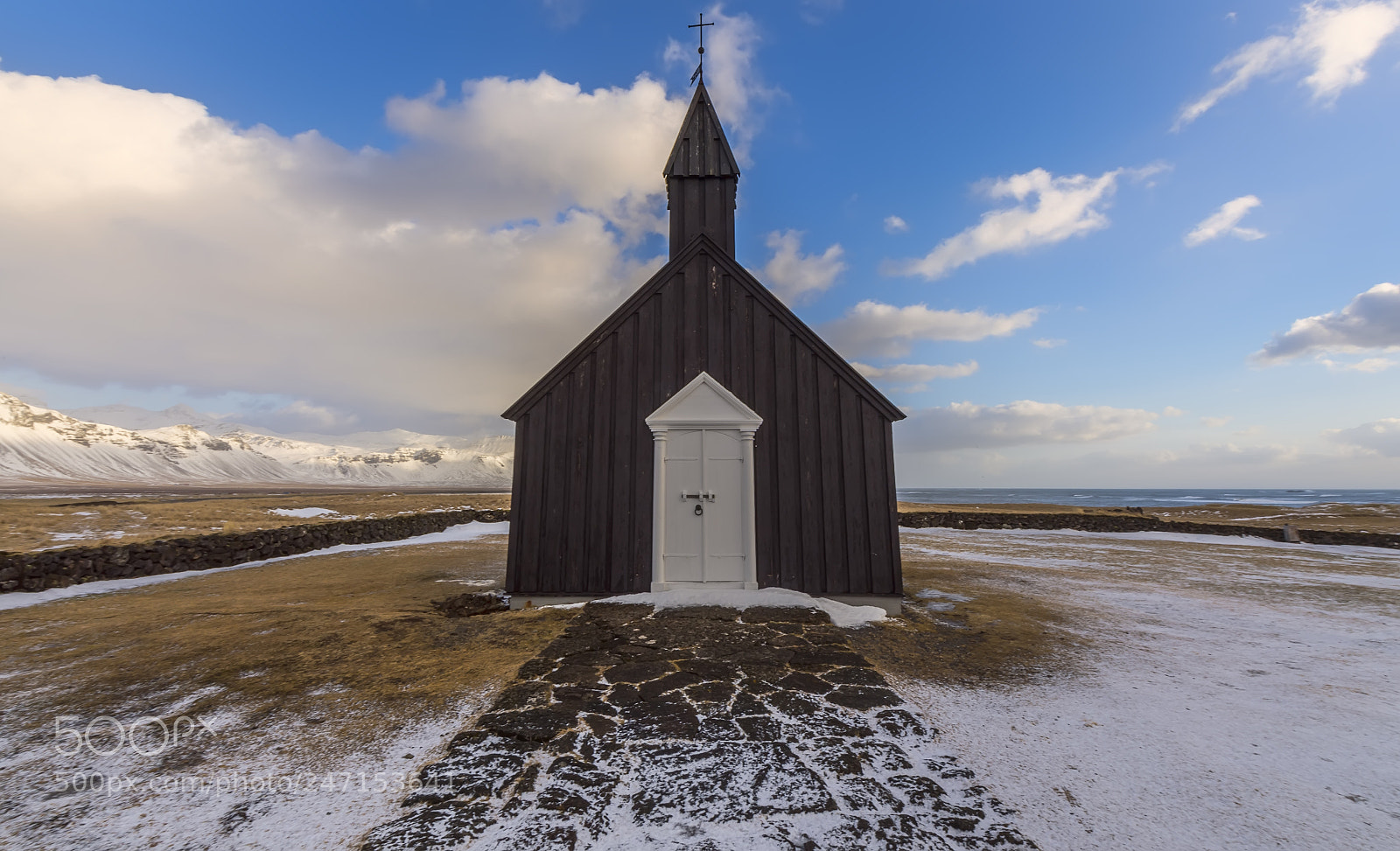 Nikon D5 sample photo. Búðakirkja photography