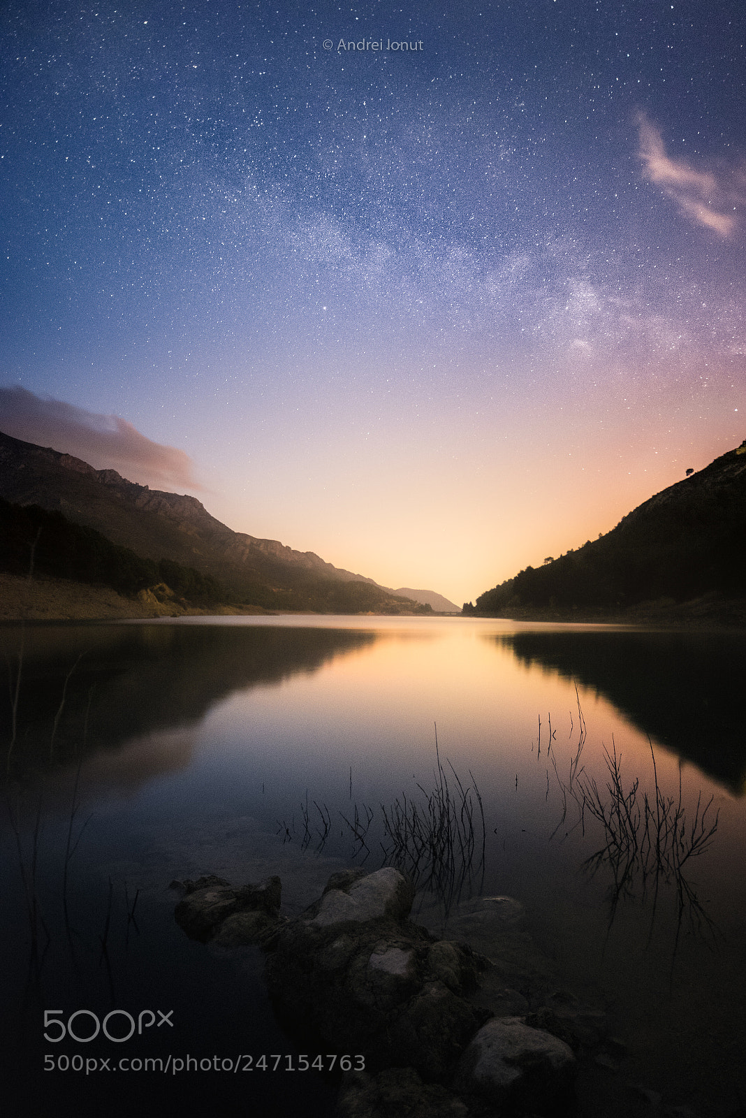 Nikon D610 sample photo. Guadalest lake photography