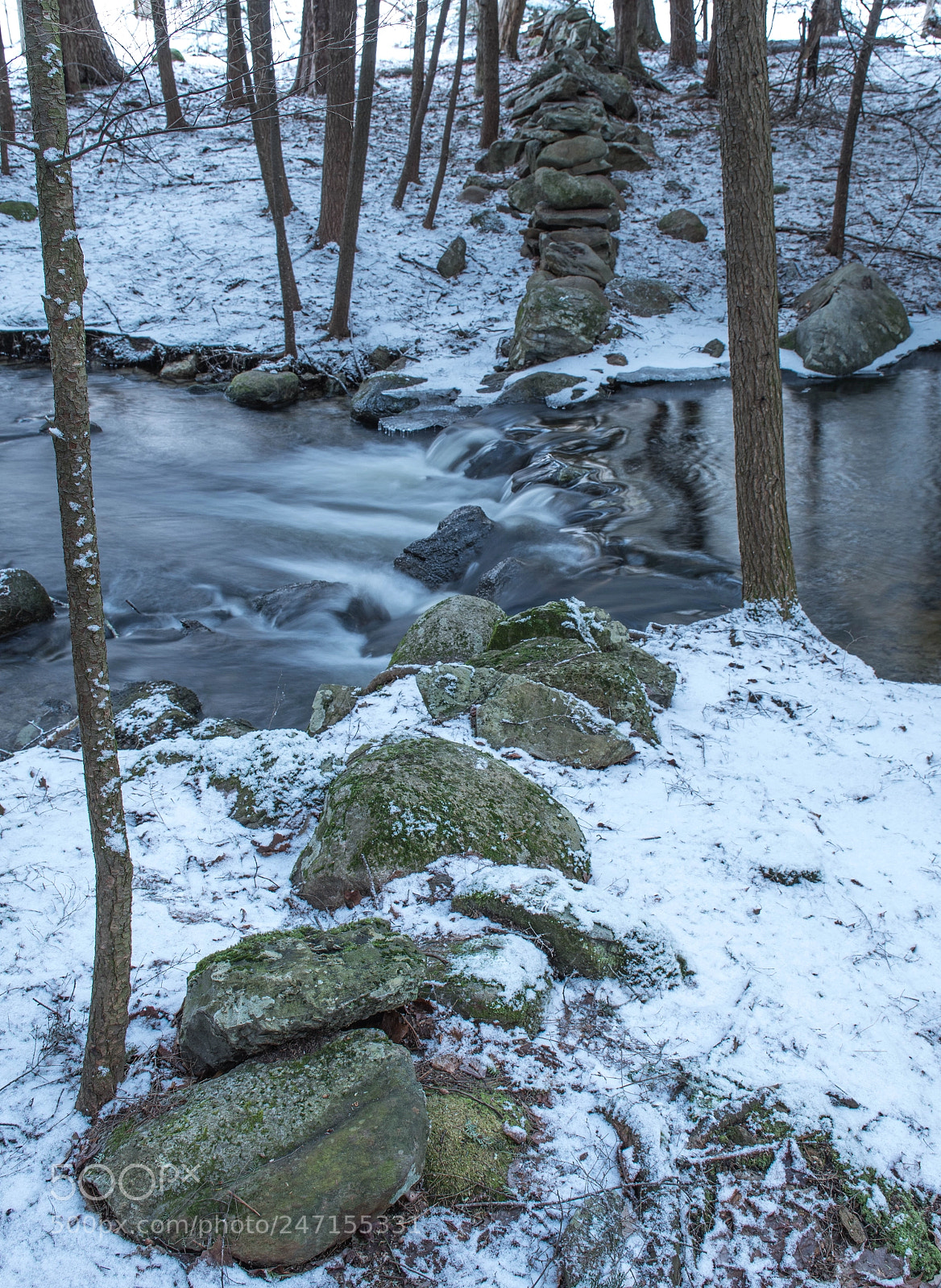 Nikon D7500 sample photo. Stone wall brook 1 photography