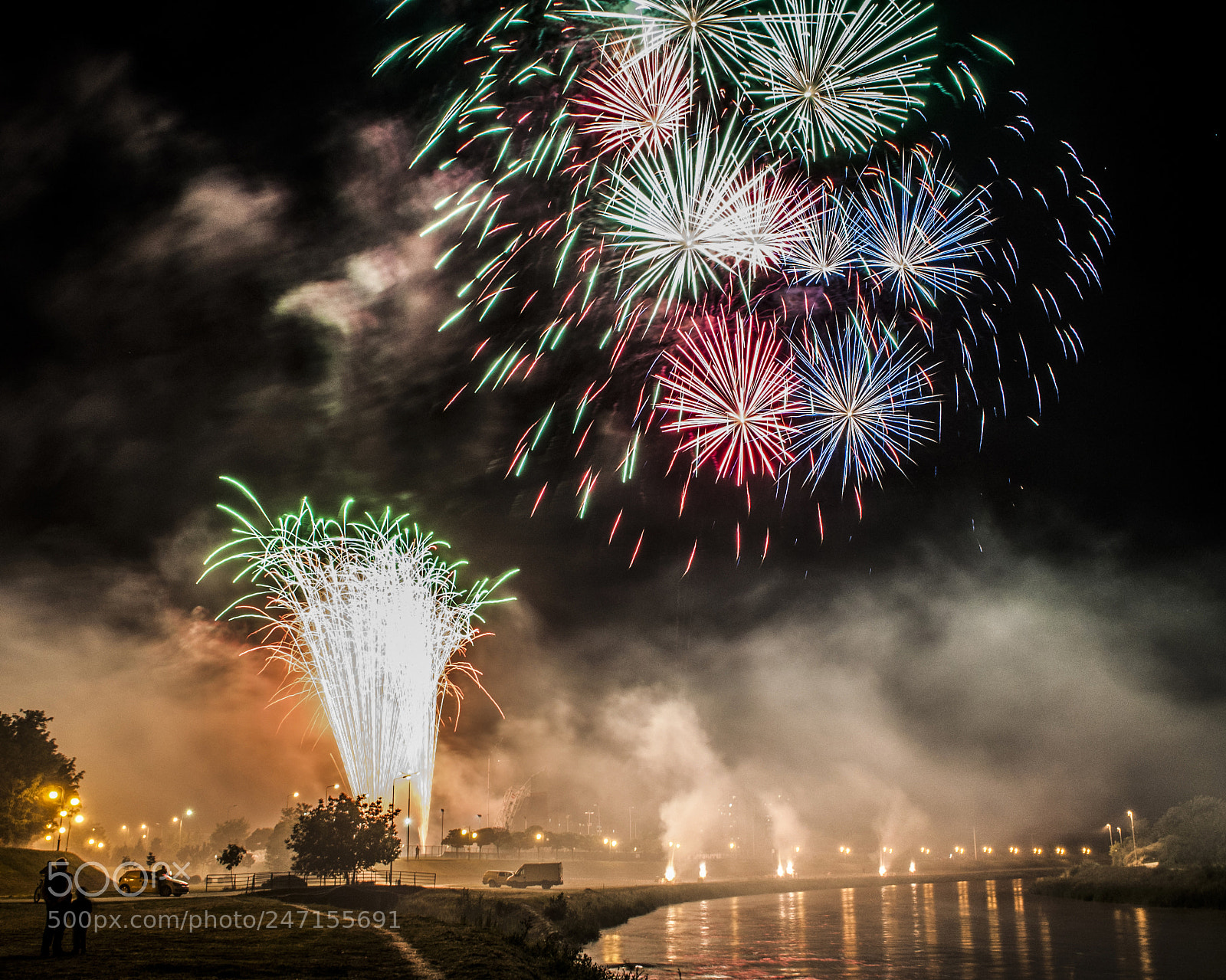 Nikon D5000 sample photo. Firework 1 photography
