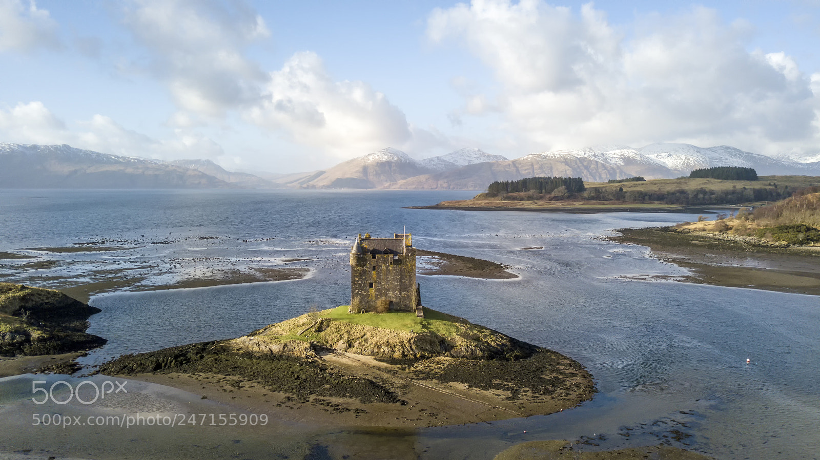 DJI FC220 sample photo. Stalker castle photography