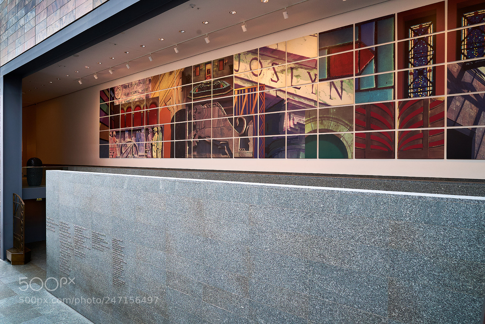 Sony a7S II sample photo. Colors in art museum photography