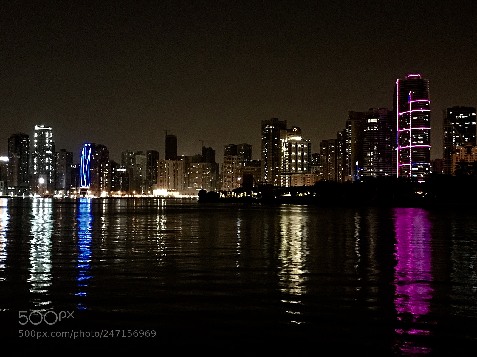 Apple iPhone 7 Plus sample photo. Sharjah corniche photography