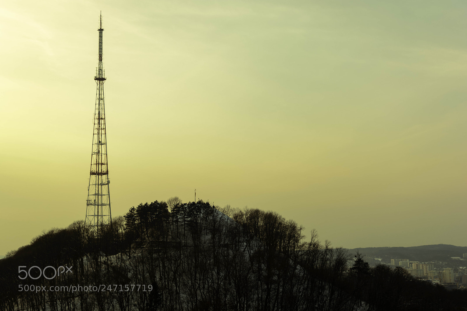 Nikon D5200 sample photo. Winter sunset photography