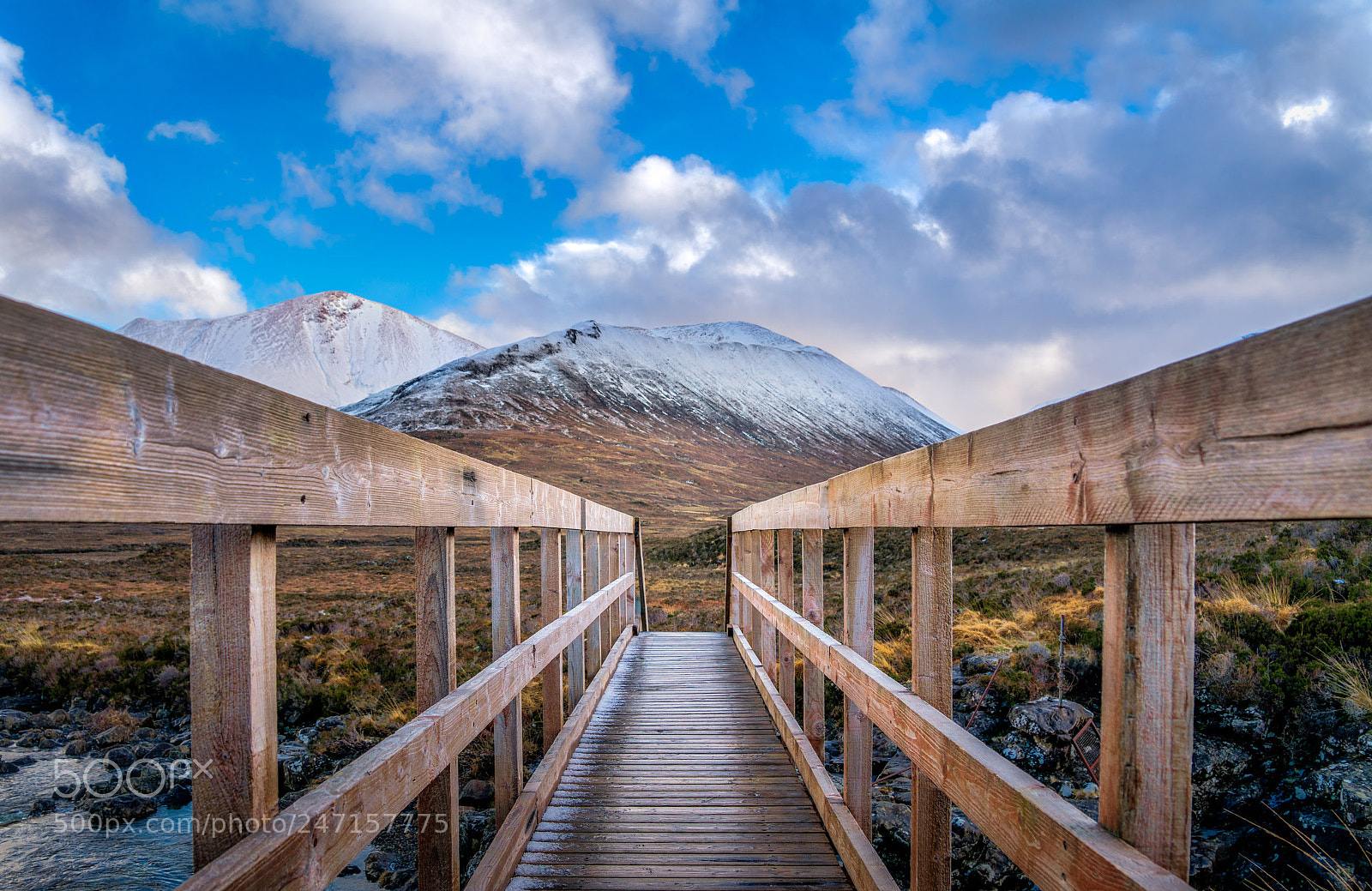 Sony a7R II sample photo. Sligachan river bridge photography