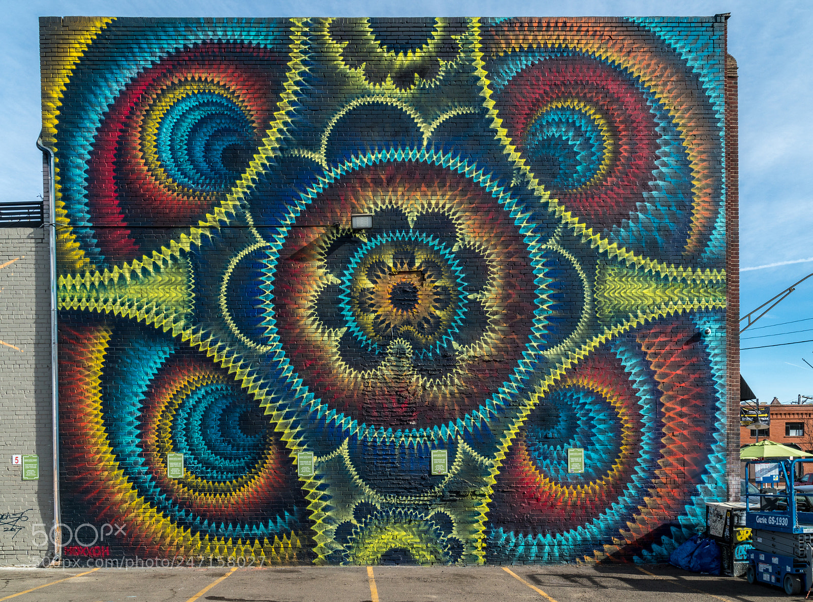 Sony a7R III sample photo. Building art i rino photography