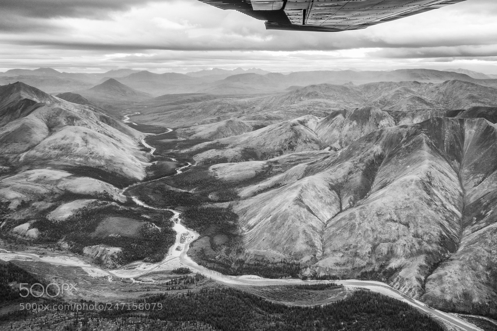 Sony Cyber-shot DSC-RX100 II sample photo. Flying over noatak national photography