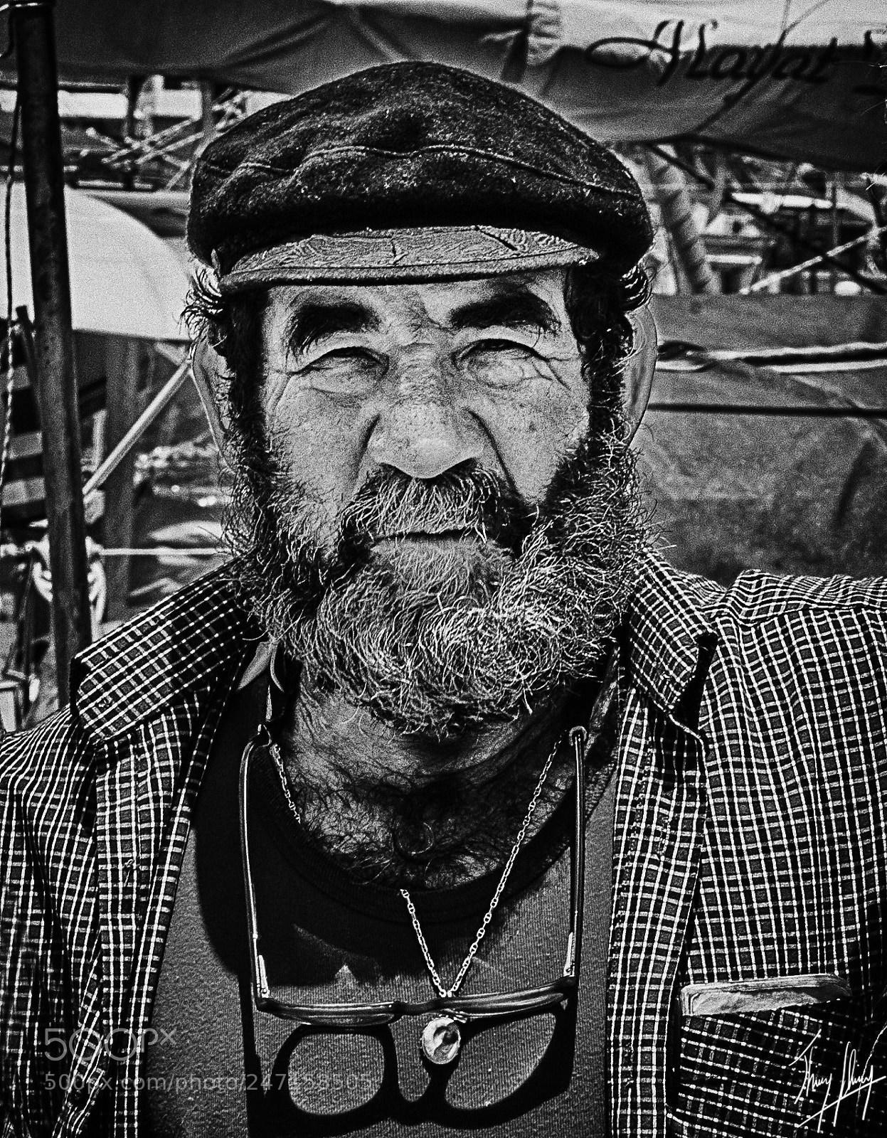 Canon EOS-1D Mark IV sample photo. Vieux pecheur grec photography