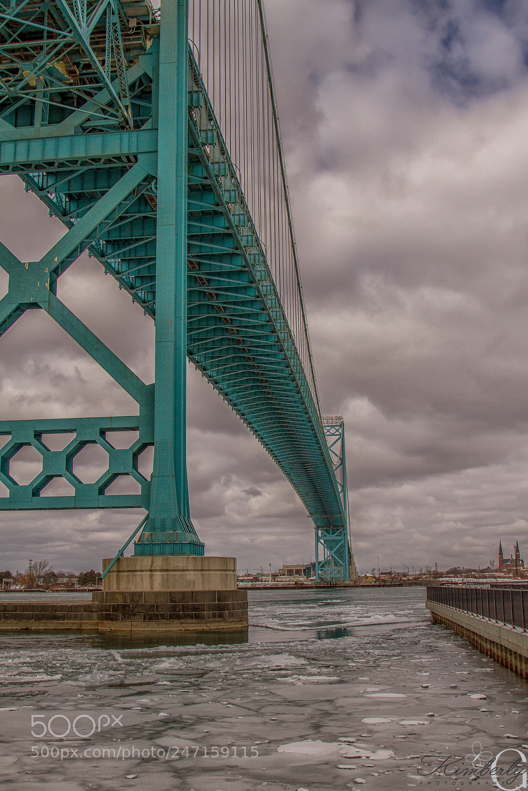 Canon EOS 7D sample photo. Ambassador bridge in the photography