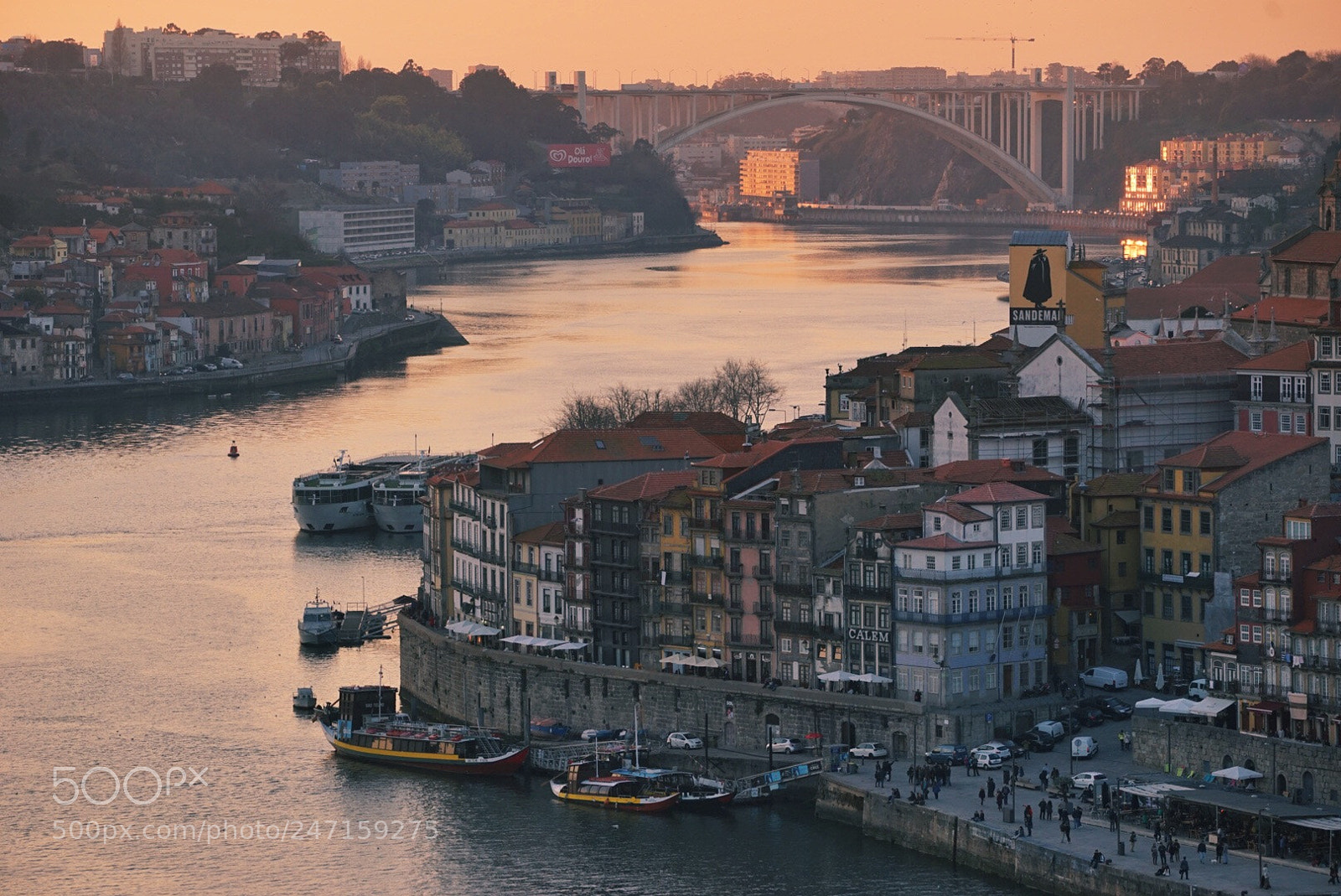 Sony a7 II sample photo. Sunset in porto photography