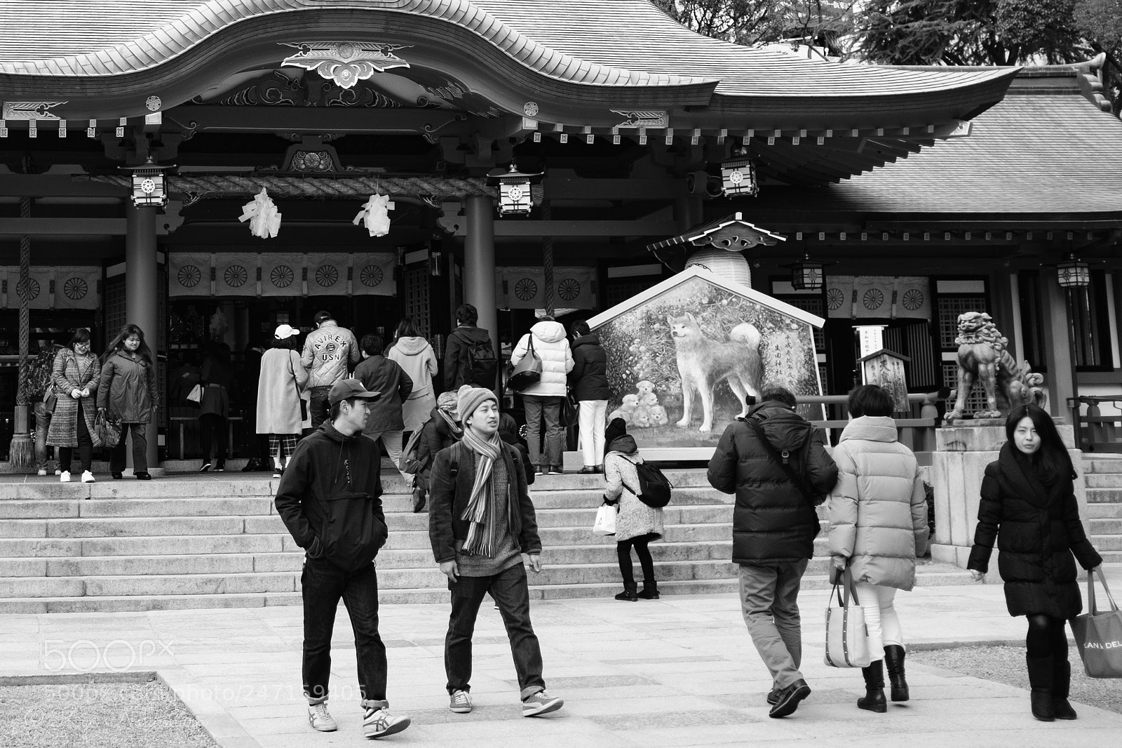 Fujifilm X100F sample photo. お参り photography