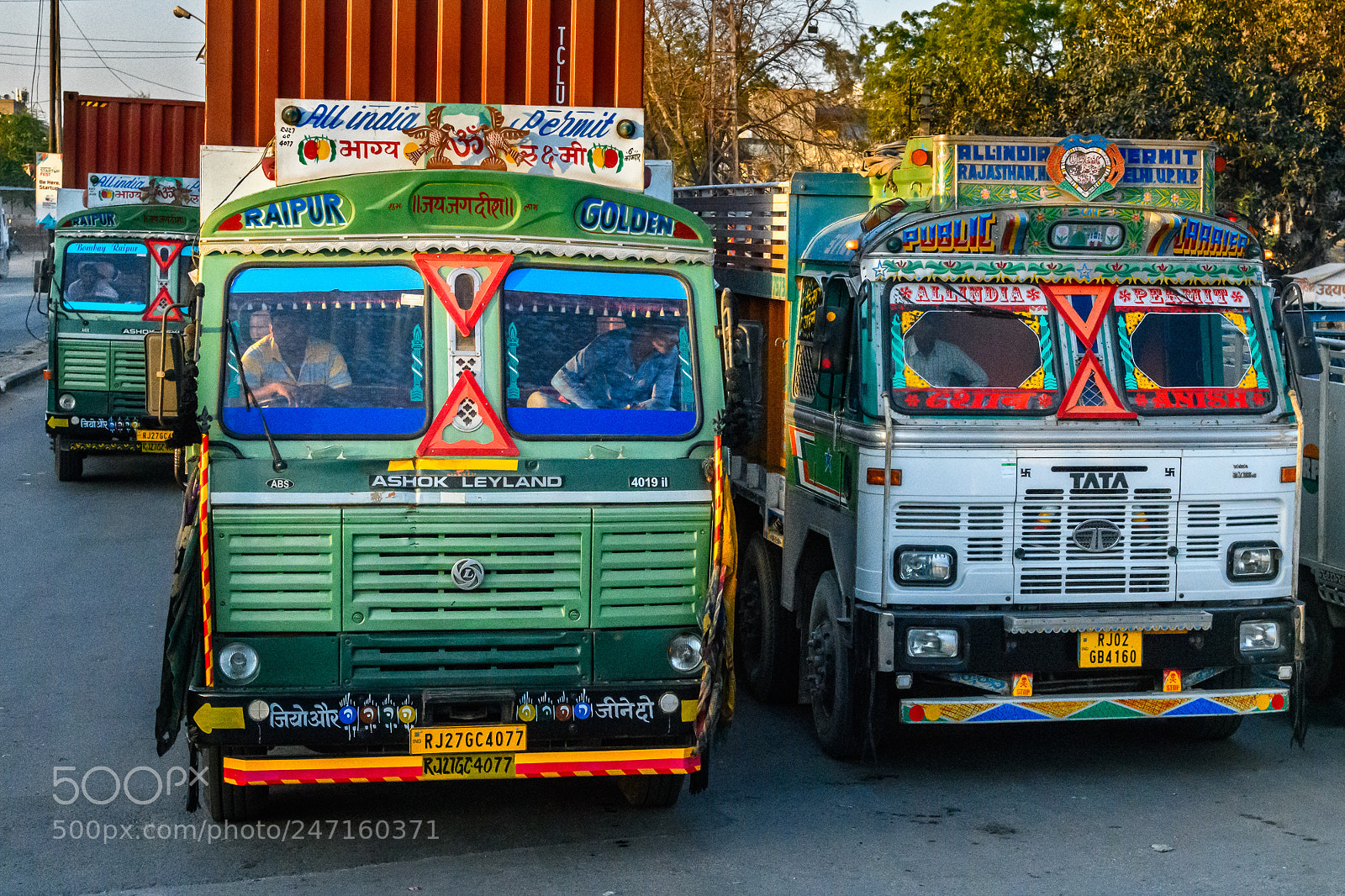 Nikon D850 sample photo. The trucks of india photography