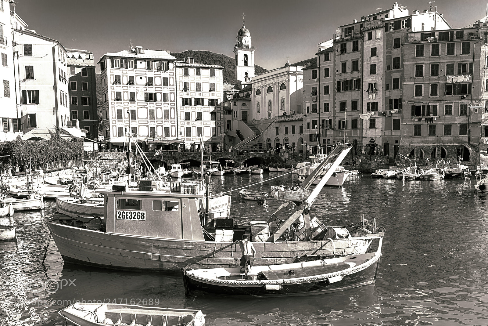 Nikon D810 sample photo. Camogli porto - summer 2017 photography