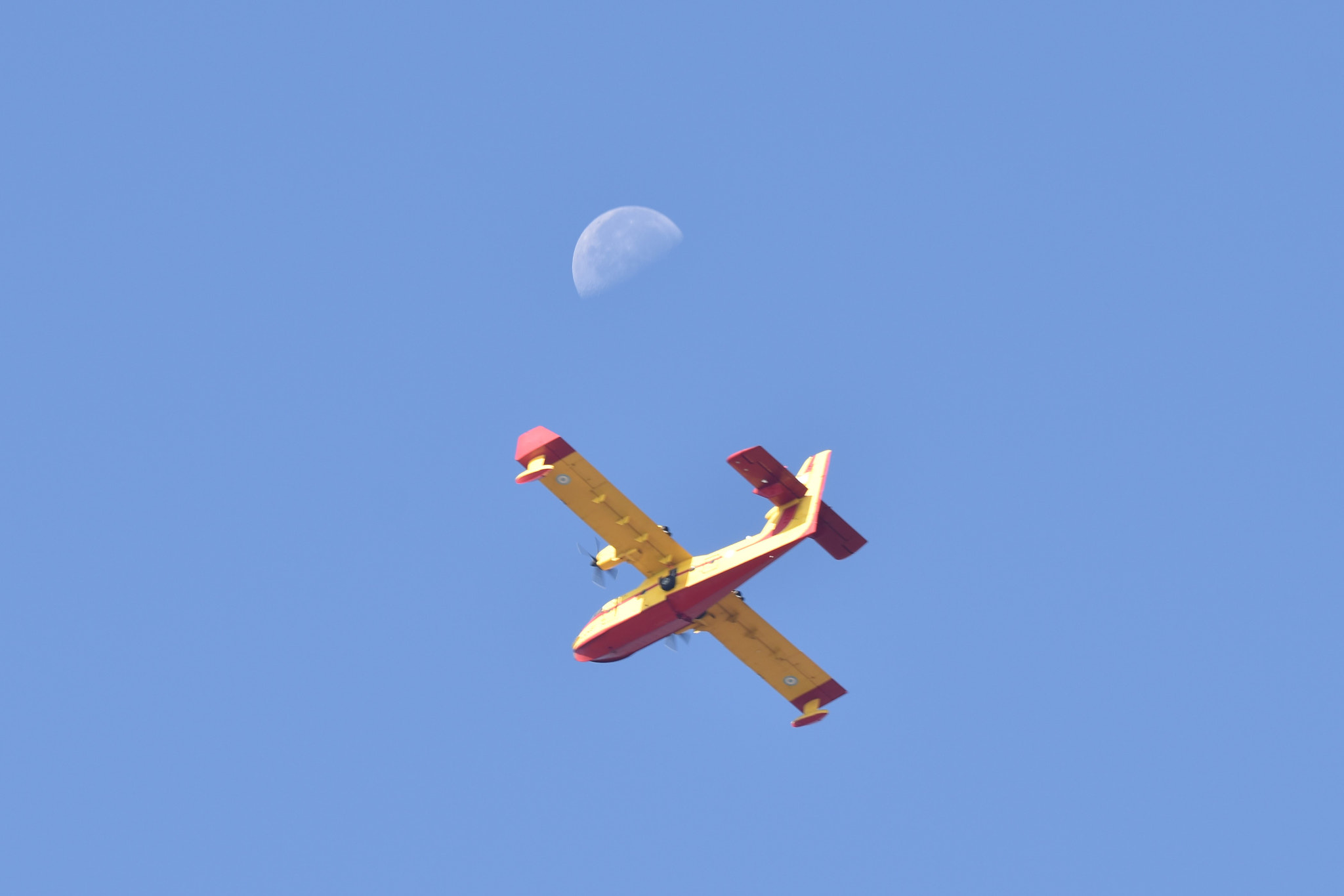 Sigma 150-600mm F5-6.3 DG OS HSM | C sample photo. Canadair cl-414 photography