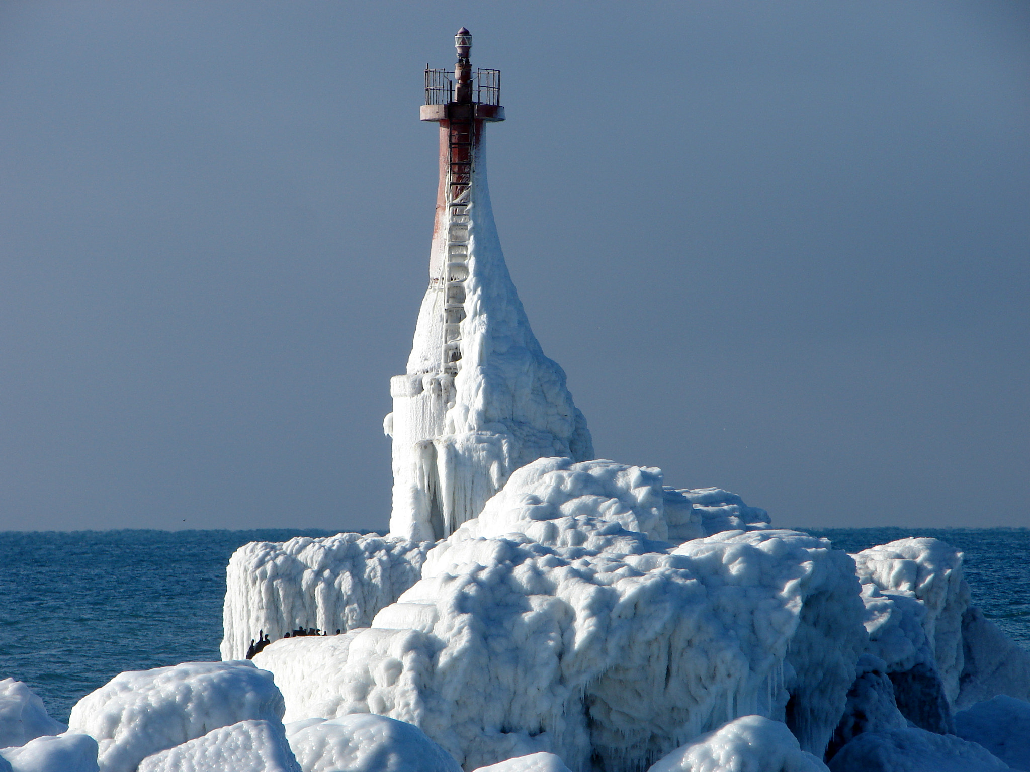 Sony DSC-H2 sample photo. Lighthouse .s.kholmsk, sakhalin photography