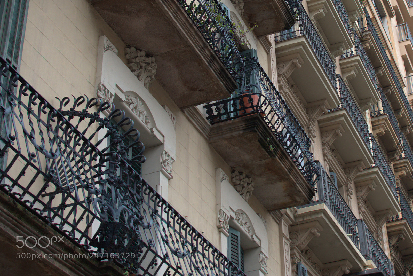 Nikon D3400 sample photo. Balconies photography