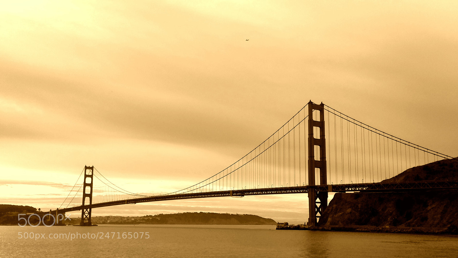 Samsung Galaxy Note4 sample photo. Golden golden gate bridge photography