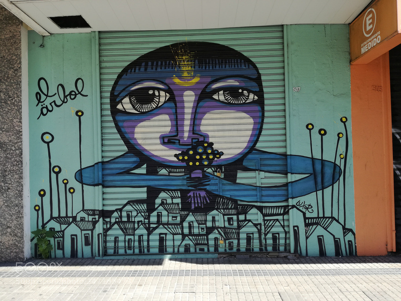 HUAWEI P9 LITE sample photo. Mural photography