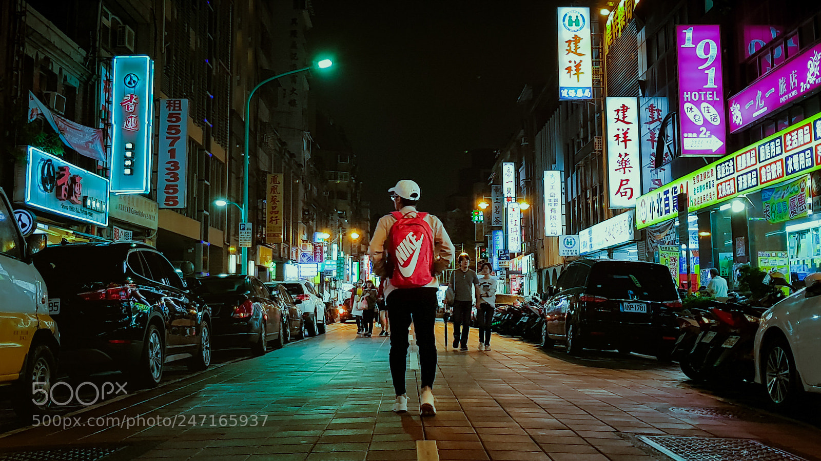 Samsung Galaxy S8 sample photo. Taiwan night lights photography