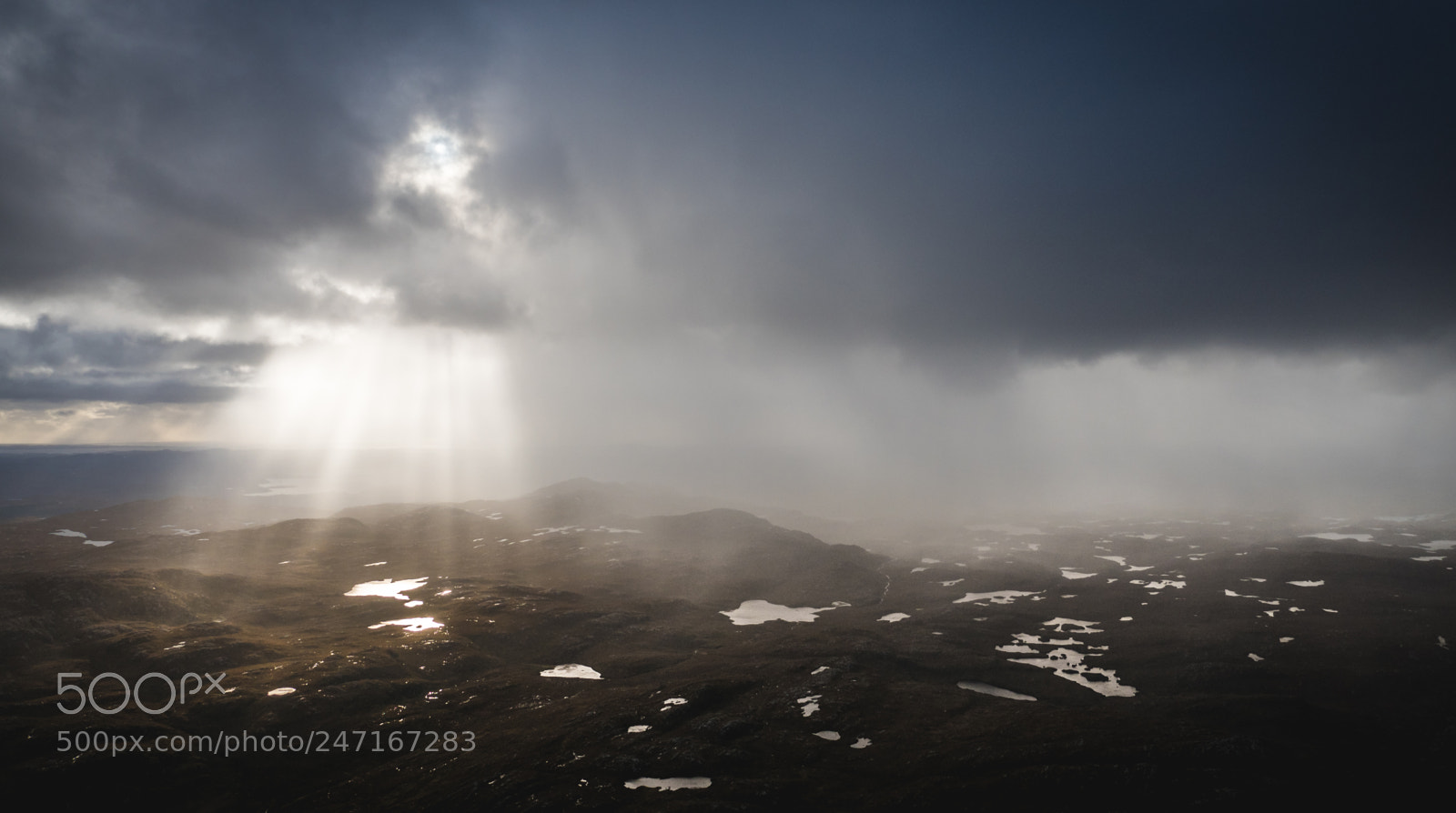 Olympus OM-D E-M5 II sample photo. Highlands storm photography