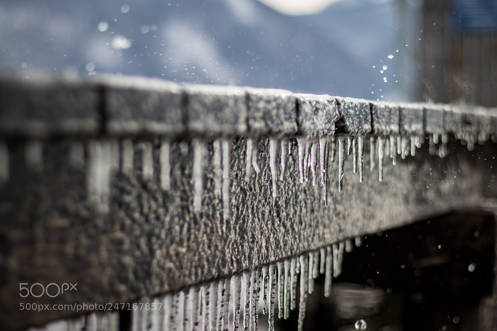 Canon EOS 80D sample photo. Ice photography