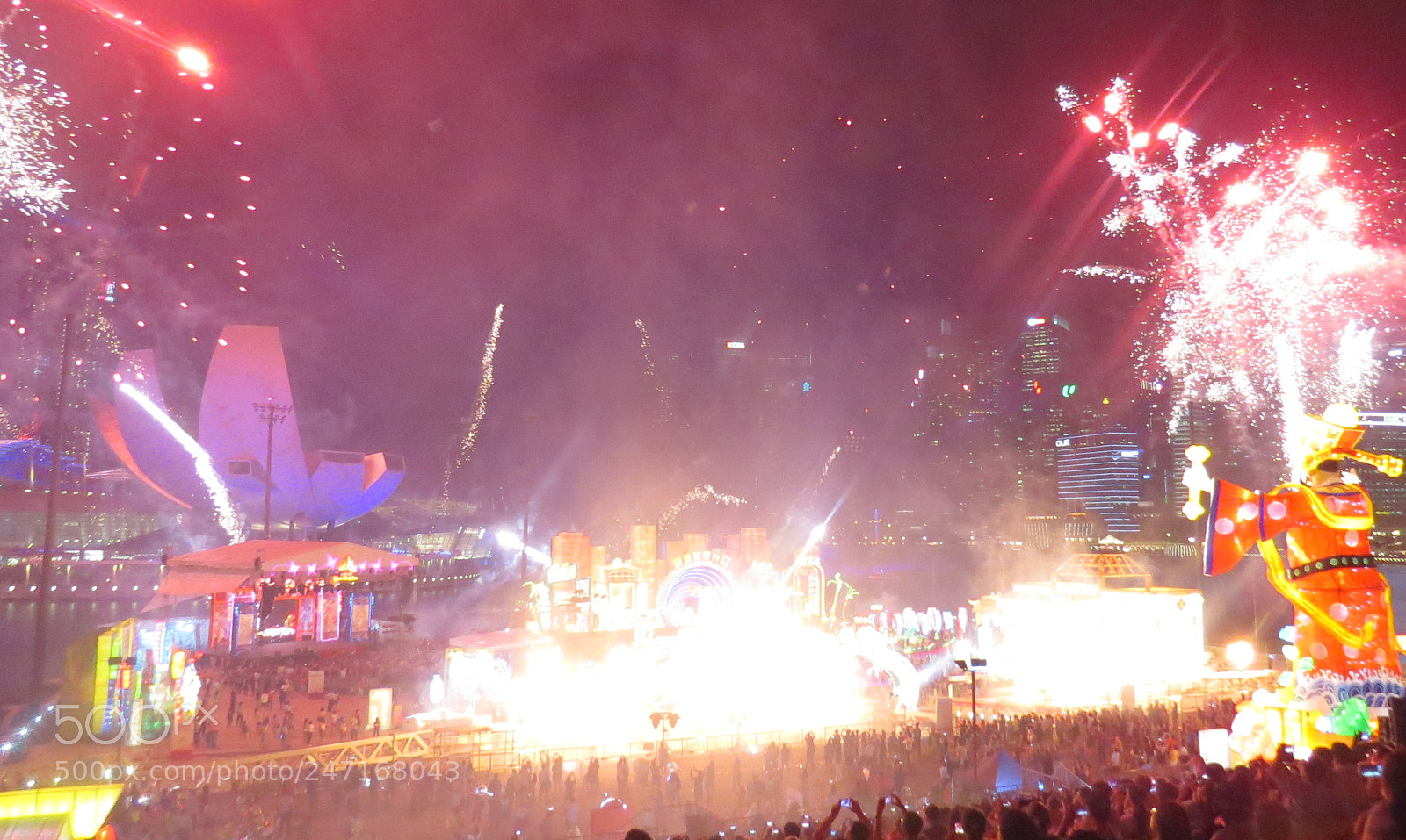 Canon PowerShot SX50 HS sample photo. Fireworks photography