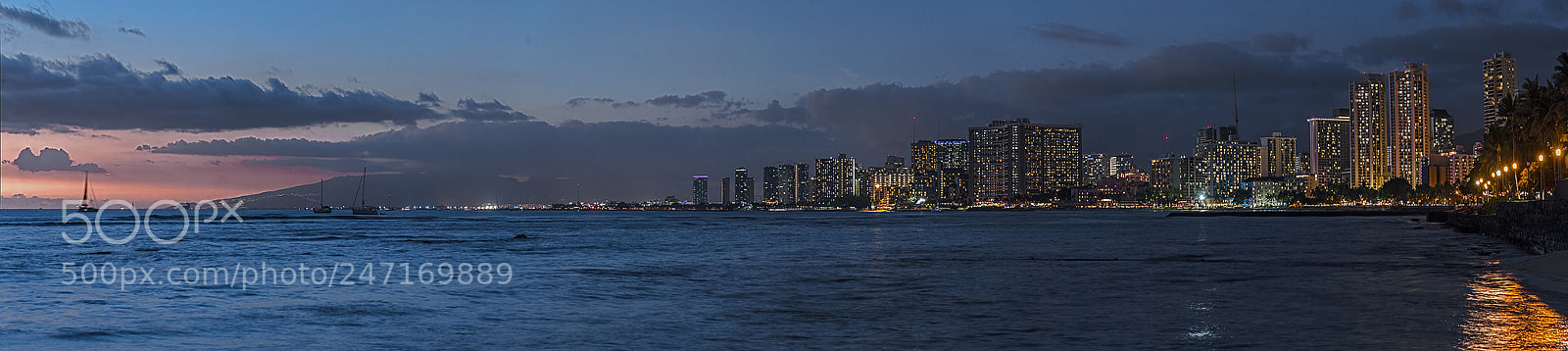 Nikon D610 sample photo. Hawaiian twilight photography