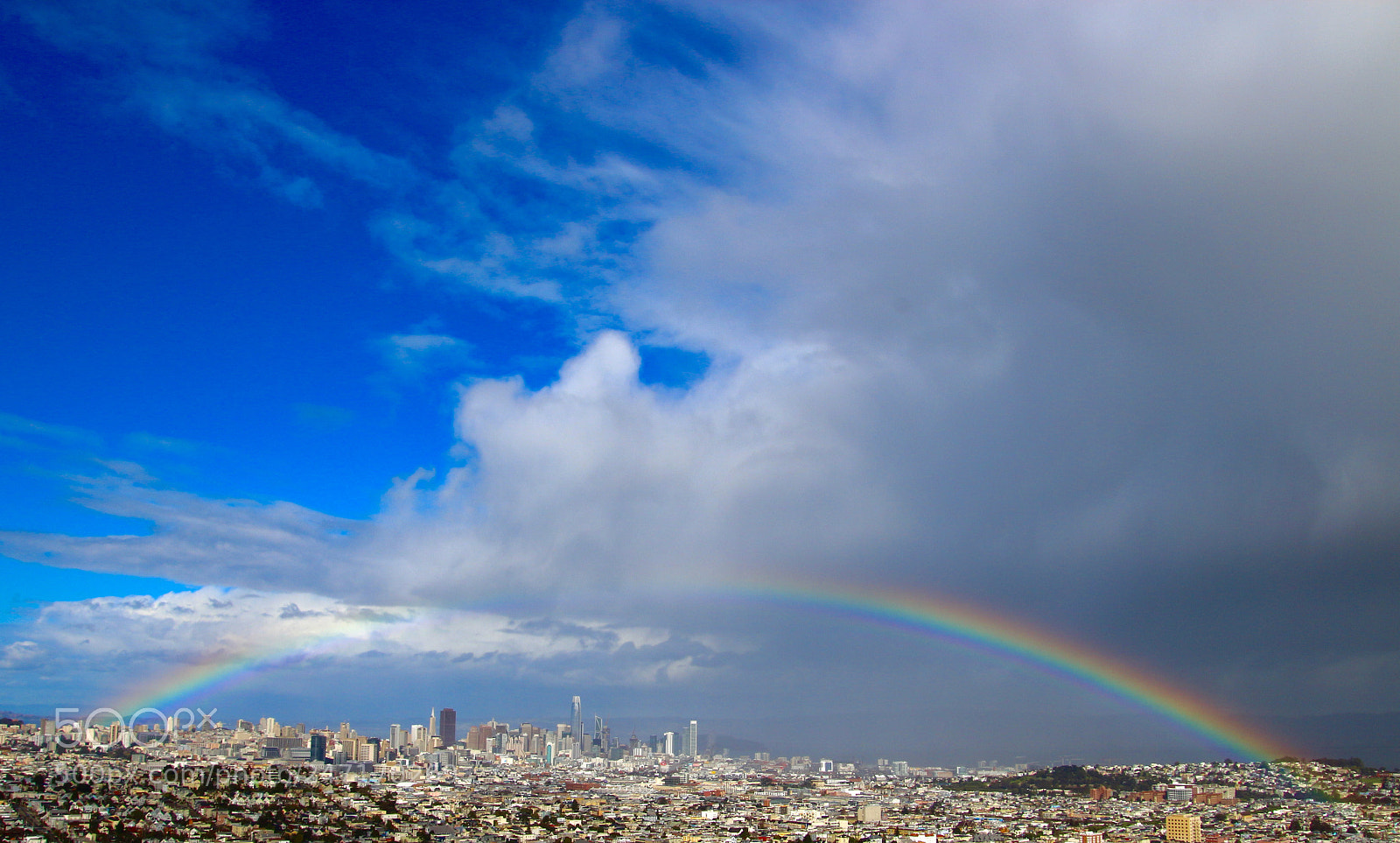 Canon EOS 700D (EOS Rebel T5i / EOS Kiss X7i) sample photo. Full rainbow photography