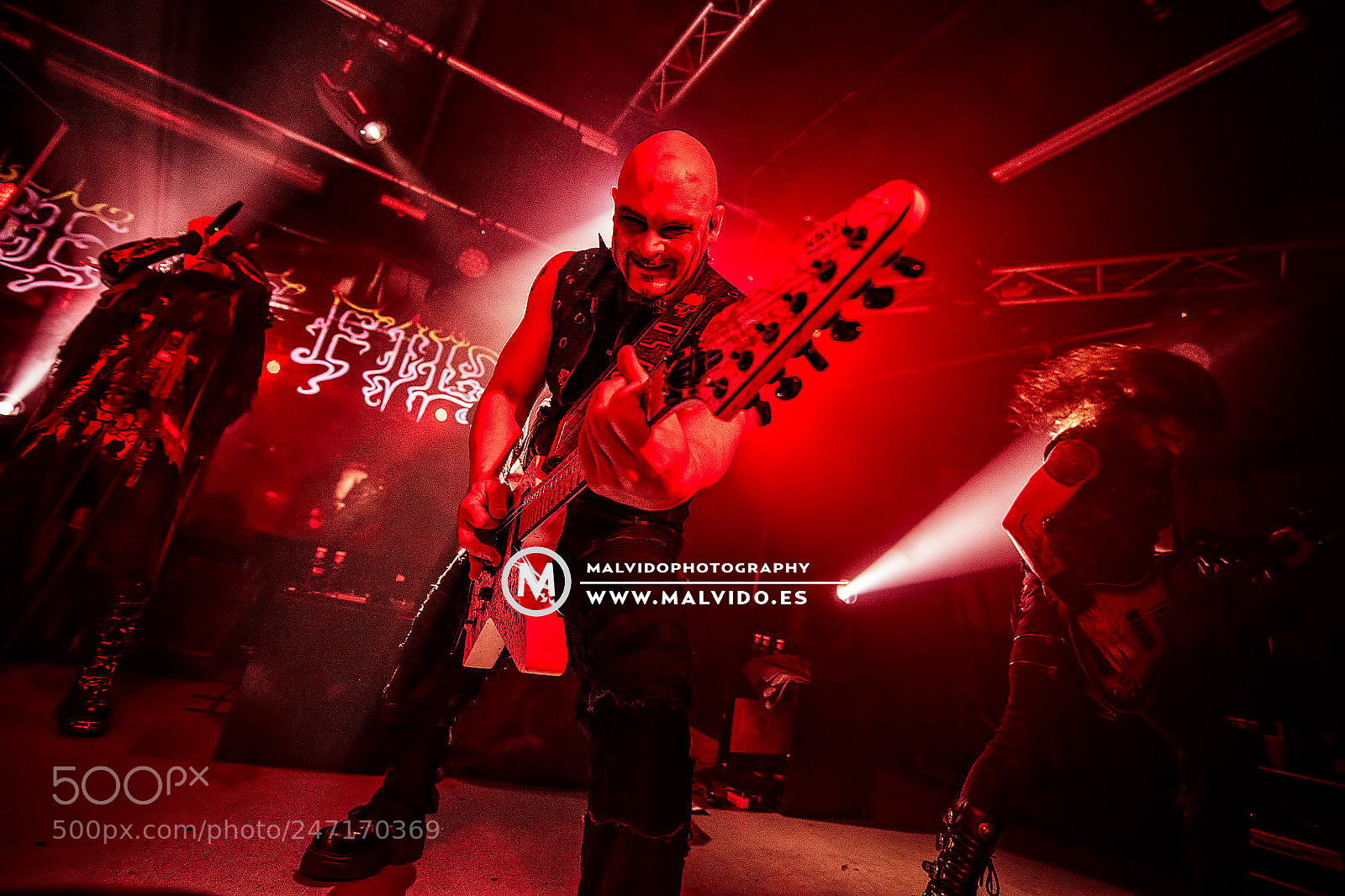 Nikon D850 sample photo. Cradle of filth photography