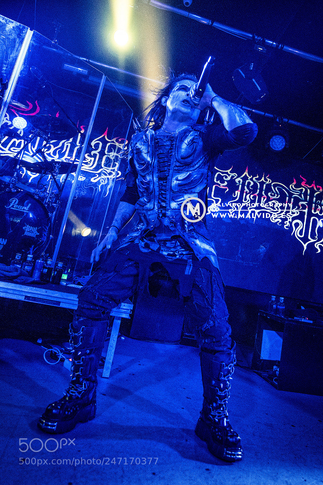 Nikon D850 sample photo. Cradle of filth photography