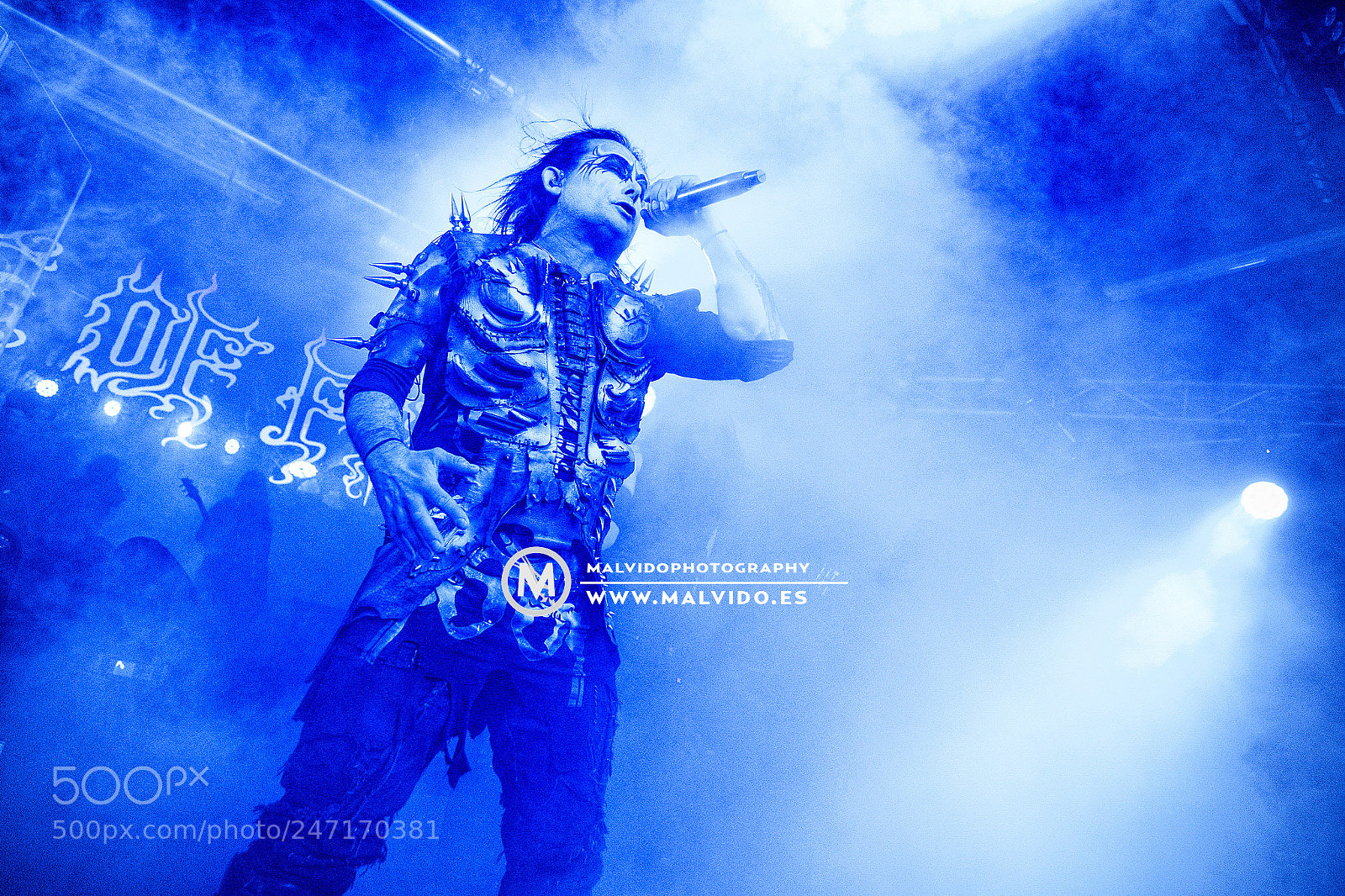 Nikon D850 sample photo. Cradle of filth photography