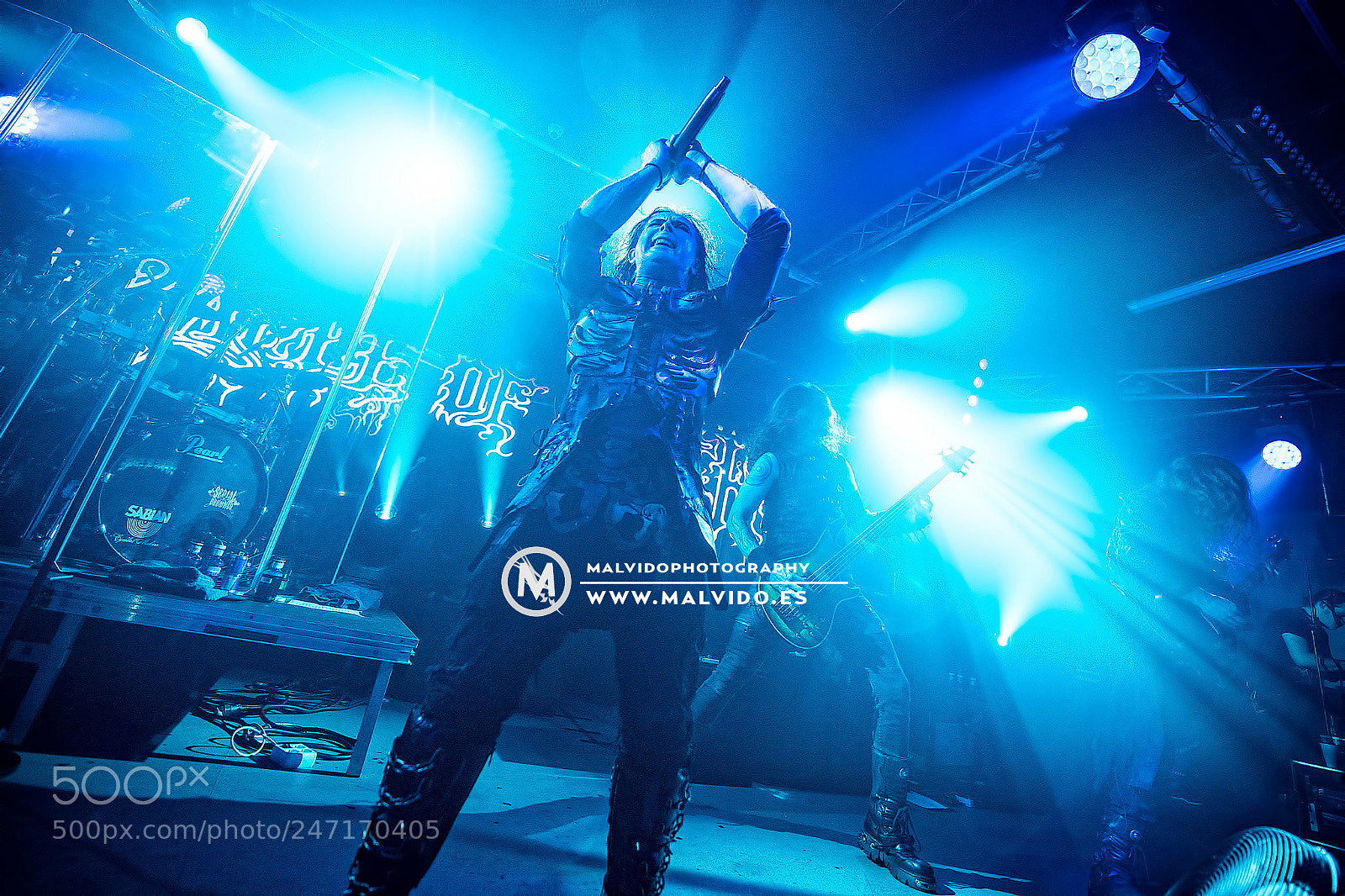 Nikon D850 sample photo. Cradle of filth photography