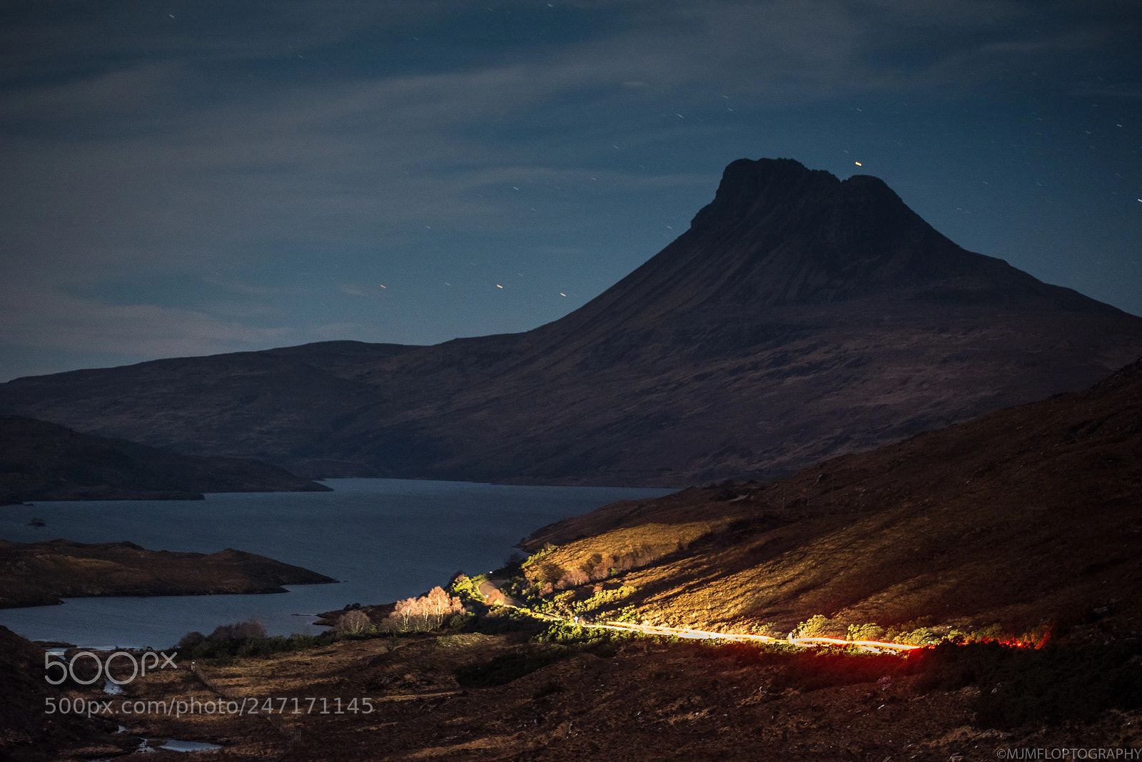 Nikon D810 sample photo. Stay pollaidh, northwest highlands photography