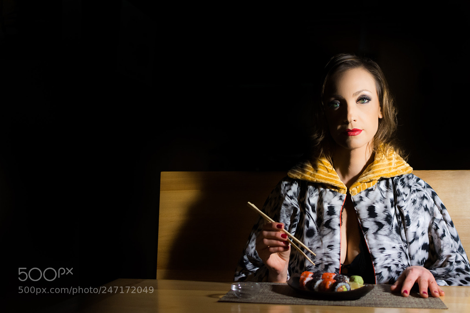 Nikon D7200 sample photo. Eat sushi photography