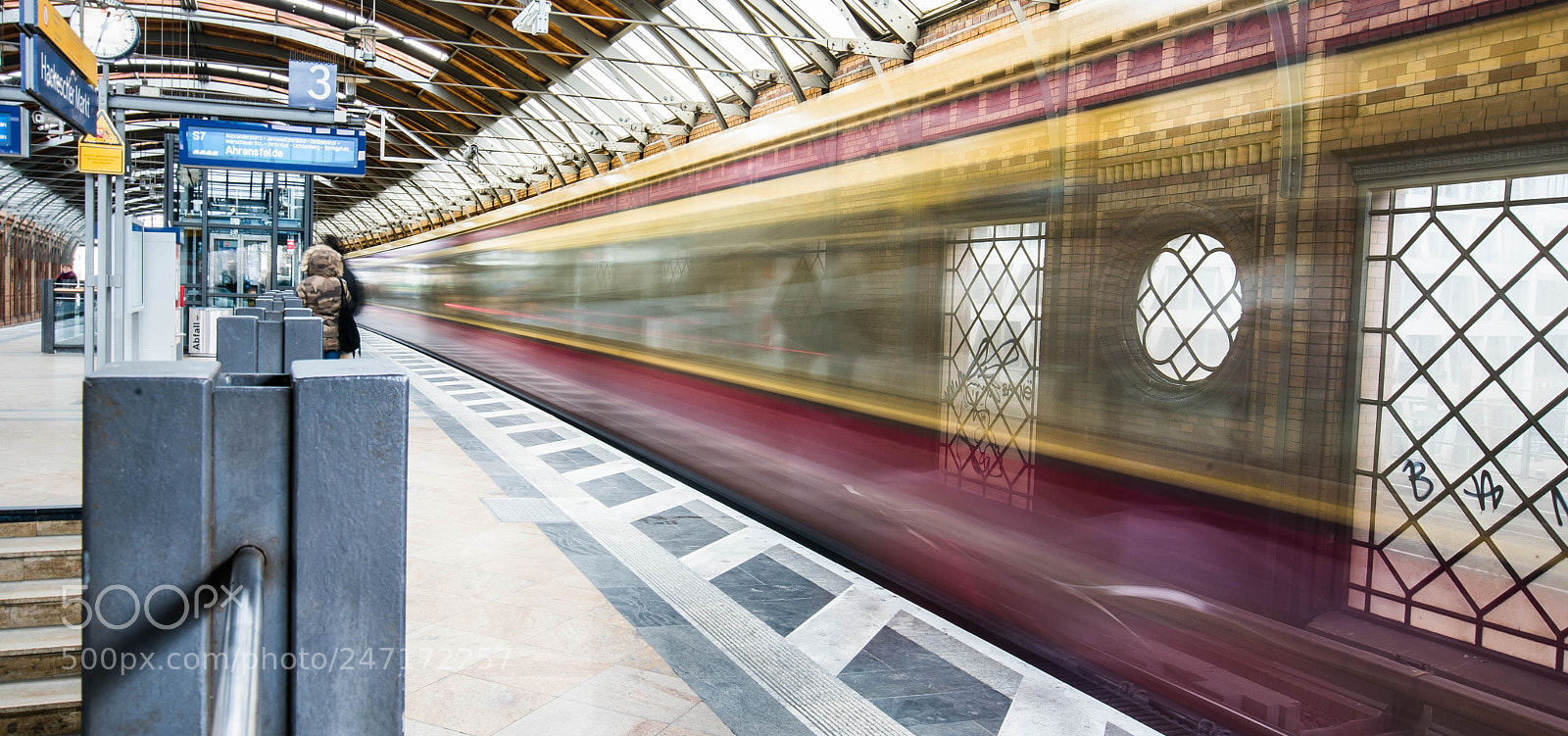 Sony a7S sample photo. Berlin station photography
