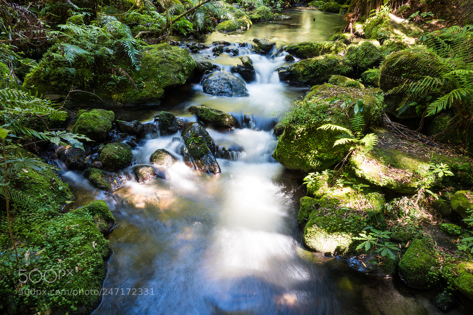 Sony Cyber-shot DSC-RX100 IV sample photo. Waterfall stream photography