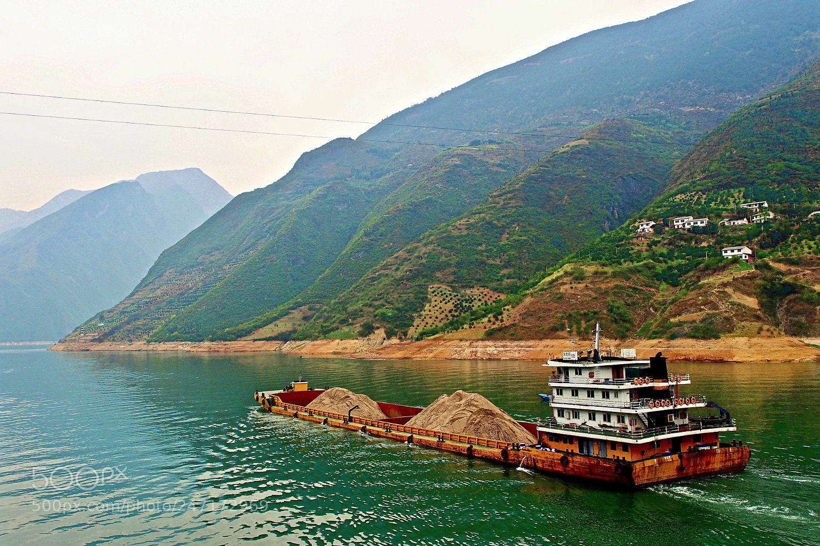 Olympus OM-D E-M5 sample photo. Xiling gorge, yangtze river photography