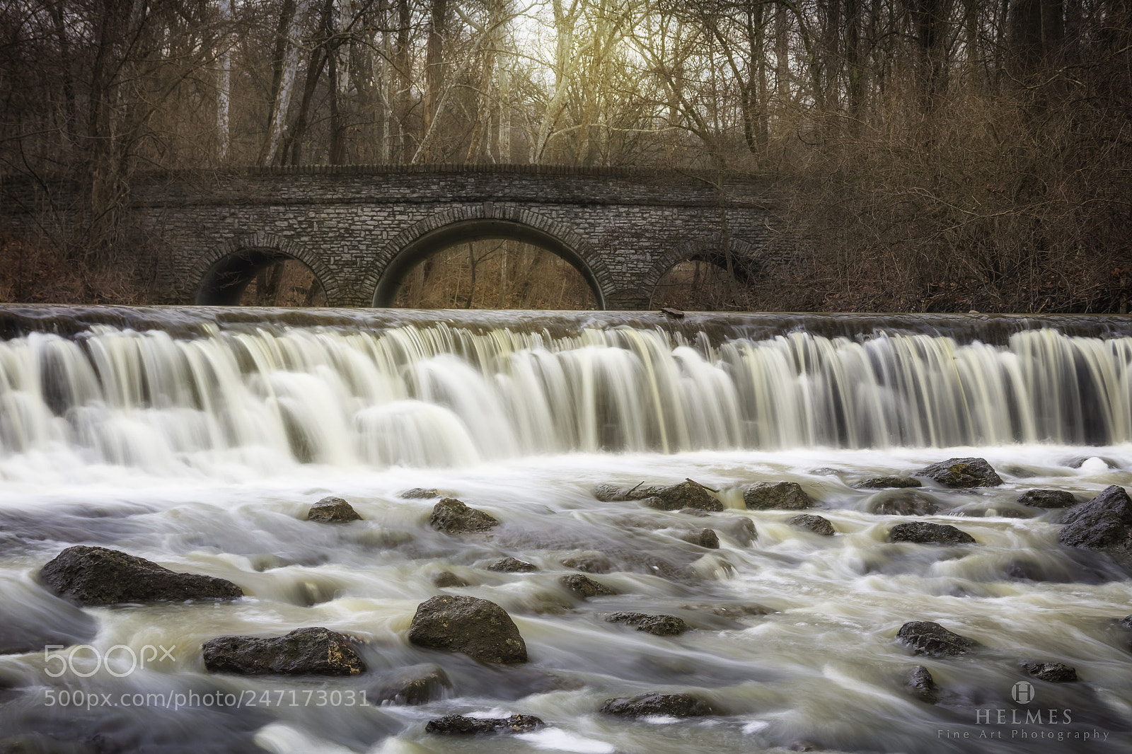 Canon EOS 60D sample photo. Winter waterfall photography