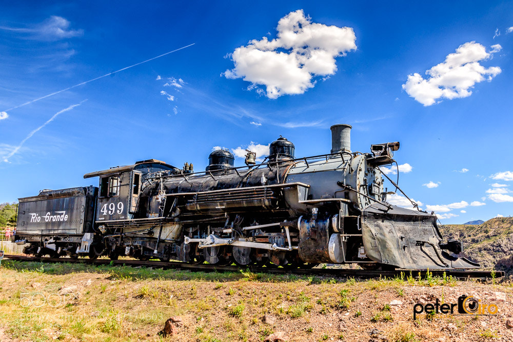 Canon EOS 7D Mark II sample photo. Denver rio grande western photography